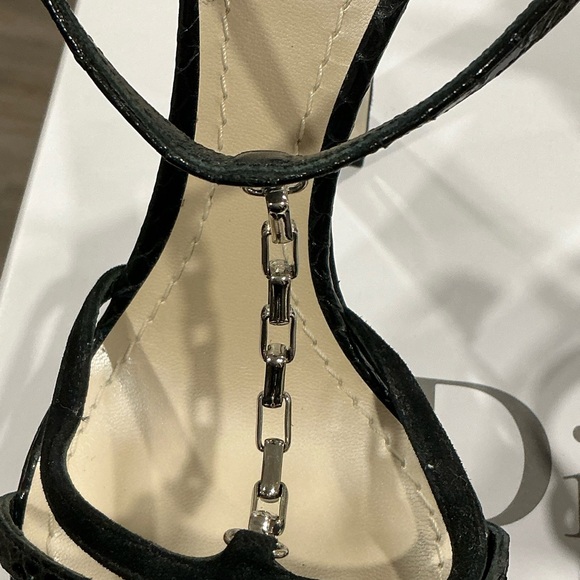 Dior Calzatura black chain sandal size 8.5 - Picture 15 of 16